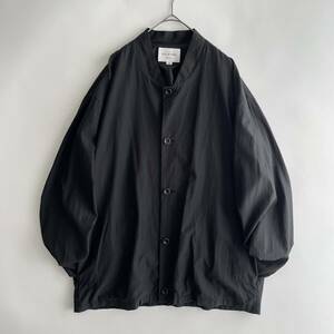 【美品】STILL BY HAND size/48 (jf) 春夏 薄手 スティルバイハンド シャツブルゾン ライトアウター ジャケット ブラック 黒 SHIRT JACKET