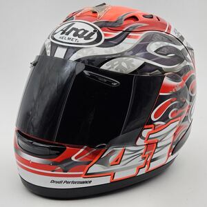 ARAI RX-7 RR5 HAGA SBK アライ RX7RRV ハガSBK 芳賀 Sサイズ (55-56cm) 