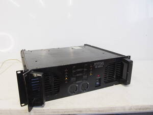 ☆【1T1219-22】 不二音響 ステレオパワーアンプ PR-8023A 100V HYFAX ジャンク