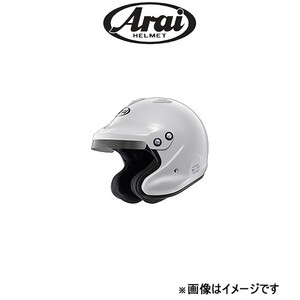 アライ 4輪競技専用 オープンフェイス ヘルメット ラリー用 サイズXL GP-J3 8859 ホワイト Arai