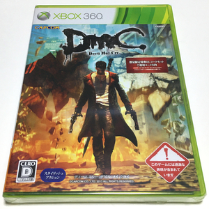 ■【新品未開封】ディーエムシー　デビル メイ クライ　Xbox360　DmC　DEVIL MAY CRY　17才以上対象　デビルメイクライシリーズ第5作　■ D