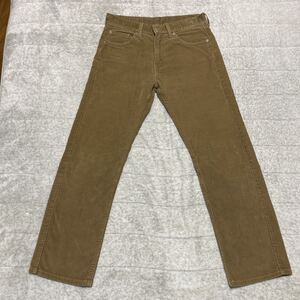 A1C【着少】LEVIS リーバイス 505 コーデュロイパンツ ベージュ 30 STRAIGHT ストレート 005050948 格安