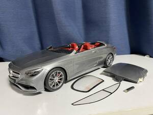 ジャンク　1/18 GTスピリット　メルセデス　ベンツ　AMG S63 クーペ　 ミニカー　おてがる配送ゆうパック60サイズ