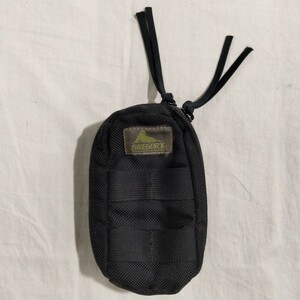 GREGORY　グレゴリー　スピアー　Spear Padded Como Case ポーチ　アクセサリー　小物入　ミリタリー　タクティカル　ブラック　黒　black 