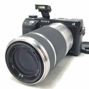 カメラ Sony NEX-6 / E 55-210mm F4.5-6.3 OSS SEL55210 ミラーレス一眼レフ セット品 現状品 [8364KC]