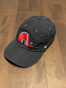 【Carhartt（カーハート）】47 VINTAGE NHL HOCKEY キャップ（帽子）ダック生地 カラーブラック サイズフリー