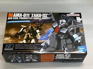 【未開封】HGUC 機動戦士ガンダムZZ AMX-011 ザクIII 1/144スケール 色分け済みプラモデル