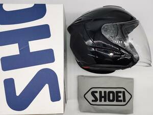 SHOEI ショウエイ J-FORCE IV ジェイ-フォース フォー J-FORCE4 ブラック ジェットヘルメット Lサイズ