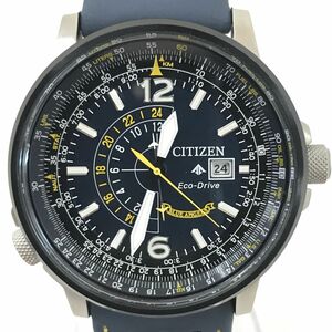 超美品 CITIZEN シチズン PROMASTER プロマスター Blue Angels ブルーエンジェルス エコドライブ 腕時計 BJ7007-02L ソーラー 動作確認済