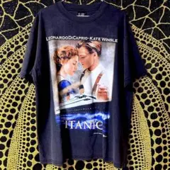 映画 Titanic 半袖 Tシャツ 夏 新品未使用 お洒落 XL ブラック