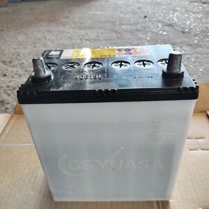 【G1002】GS YUASA 40B19L 2024年製 中古バッテリー②