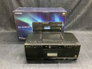 TOSHIBA Aurex TY-AK21 ラジカセ (τ▲ゆ21-05-13)