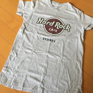 美品 ハードロックカフェ シドニー レディース tシャツ xs グレー