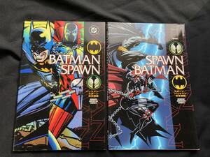 【電撃コミックス 】BATMAN/SPAWN日本語版＆スポーン/バットマン日本語版　２冊セット