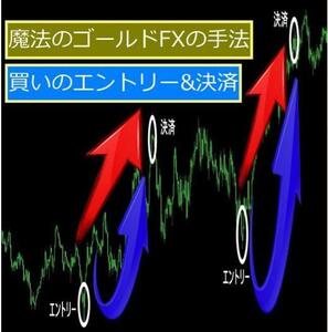 ★FX　無裁量ゴールド1分足トレードツール！（26000円残り3枠）積み上げ型トレード法『魔法のゴールドFX』MT4　GOLD　FX★