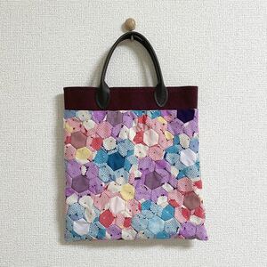 ハンドメイド　手提げバッグ★パッチワーク22