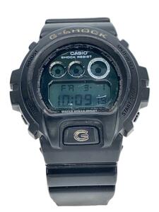 CASIO◆クォーツ腕時計・G-SHOCK/デジタル/ラバー/BLK/DW-6900BW-1JF