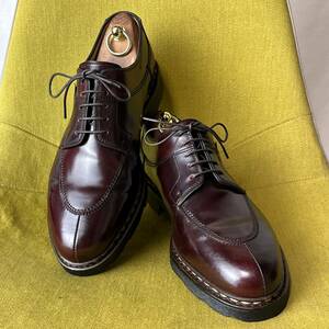 Paraboot パラブーツ AVIGNON アヴィニョン シェルコードバンレザーシューズ 8.5F フランス製 27.0相当 ビジネス ホーウィン社