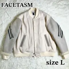 FACETASM 本革ムートン ウール スタジアムジャケット Lサイズ