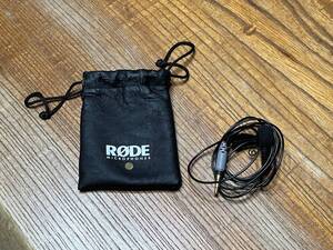 ★ 2010年購入 型式等不明 RODE MICROPHONES 有線マイク ☆