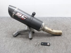 美品 モンスター M1200 14-16 SCプロジェクト ステン/カーボン スリップオン ◆返品可 T29011L T11L 342