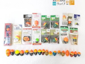 シマノ コア R 自在、ヨーヅリ アルティマ ドングリ 2.0、キザクラ プロアクション幻界、ツリケン 遠投スペシャル 等 計32点