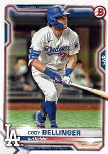 2021 Bowman コディ・ベリンジャー Cody Bellinger #80