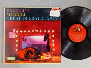 ●米LP BJOERLING MERRILL/GREAT OPERATIC ARIAS●