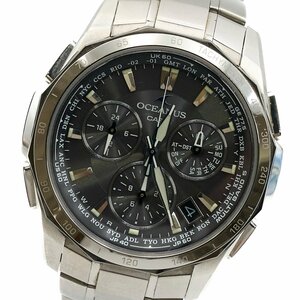 1円 稼働 良品 CASIO OCEANUS カシオ オシアナス Manta マンタ OCW-S1000 電波ソーラー デイト 腕時計 メンズ ブランド 1013120241119