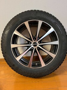  スタッドレスタイヤ ホイール　ブリジストン　中古DM-V3 225/60R18 