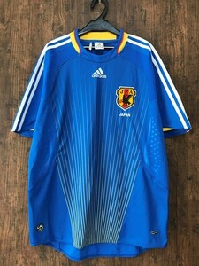 ss_0944y ★定形外 配送★ 極美品 サッカー 日本代表 H 08年-09年 ユニフォーム ClimaCool:吸汗速乾 高通気性 超軽量素材:fabricX メンズ O