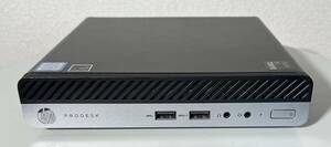 2405-8【送料無料】HP ProDesk 400 G4 DM 第8世代CPU i5-8500T SSD240GB搭載 メモリ8GB搭載 Win11Pro導入済 中古品 動作確認済 A602