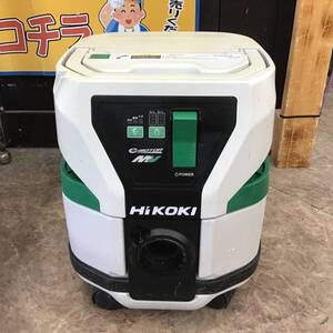 【中古品】★ハイコーキ(HIKOKI ※旧:日立工機) コードレス集じん機 乾湿両用 RP3608DA(2WP)