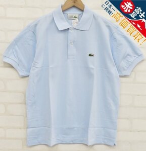 8T7634【クリックポスト対応】未使用品 CHEMISE LACOSTE L1212L 半袖ポロシャツ フランス製 ラコステ