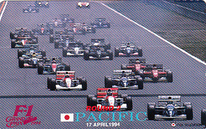 ●アイルトン・セナ　ROUND2 PACIFIC 1994テレカ