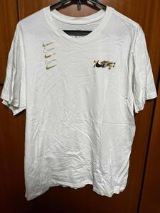 NIKE Tシャツ ナイキ ティーシャツ 2XL ホワイトゴールド 