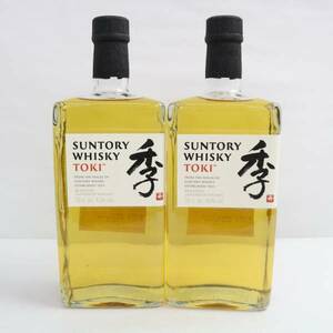 【2本セット】SUNTORY（サントリー）季 TOKI 43％ 700ml X24F170350