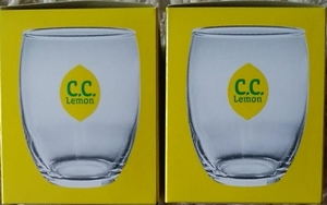 サントリー CCレモン C.C.Lemon　修グラス！　 ガラス製 　松岡修造　2個　　※複数あります