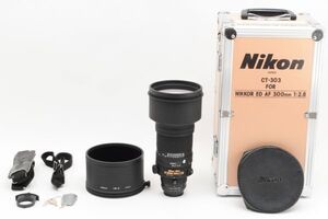 [A Top Mint] Nikon AF NIKKOR 300mm f/2.8 ED IF NEW Lens w/Trunk From JAPAN 9178