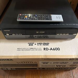 東芝　RD-A600 VARDIA HDDVDレコーダー 難あり