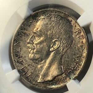 ★激レア★人気のクアドリガ 1927年 イタリア10リラ銀貨 アンティークコイン　