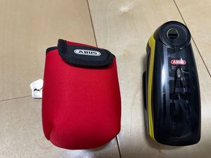 ABUS アブス Detecto 7000 RS1 ロゴイエローディスクロック 