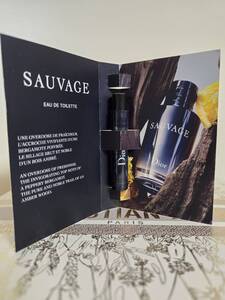 新品★Dior　SAUVAGE ソヴァージュ＜オードゥ トワレ＞ フレグランス 1ml♪香水★サンプル♪