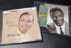 【DCCゴールド】NAT KING COLE/Love Is The Thing/The Greatest Hits 高音質 2枚セット ナット・キング・コール ジャズボーカル 廃盤