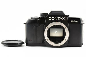 コンタックス Contax 167MT 35mm SLR Film Camera Black Body Only #2072