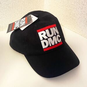 【希少 RUN DMC】キャップ 帽子 スナップバック ブラック 黒