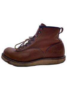 RED WING◆エンジニアブーツ/UK9.5/BRW/レザー/2904