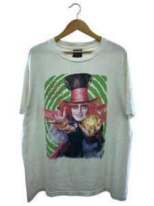 SAINT MICHAEL◆23AW/ADSNY_SS TEE/MAD HATTER/Tシャツ/XL/コットン/SM-A23-0000-C-25