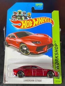 ホットウィール HOTWHEELS LAMBORGHINI ESTOQUE ランボルギーニ エストーケ 赤 USカード