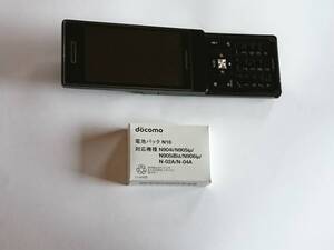 N-04A docomo 予備新品電池 NEC ブラック SRS TruMedia Bluetooth ドコモ amadana